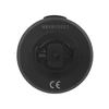 Dispositivo nero rotondo, MXXX00001, marcatura CE, attacco centrale