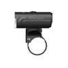 Luce bici anteriore RN 400 nera. Faro per bicicletta MTB strada, illuminazione ciclismo.