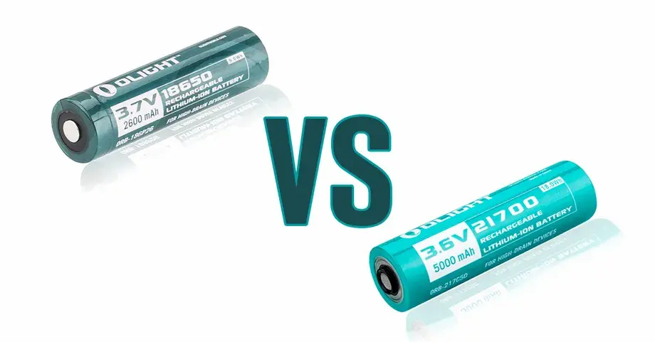 Batterie 21700 vs 18650: qual è la migliore?
