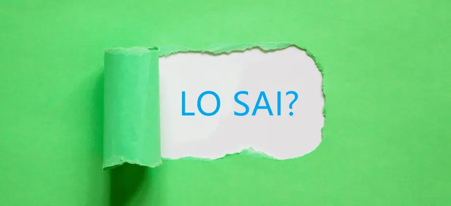 Guida:1.Lo sai?
