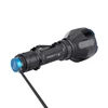 Torcia Olight Warrior X Turbo nera in ricarica magnetica con cavo MCC
