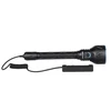 Olight torcia tattica nera, interruttore remoto a pressione. Luce LED potente, outdoor, caccia.