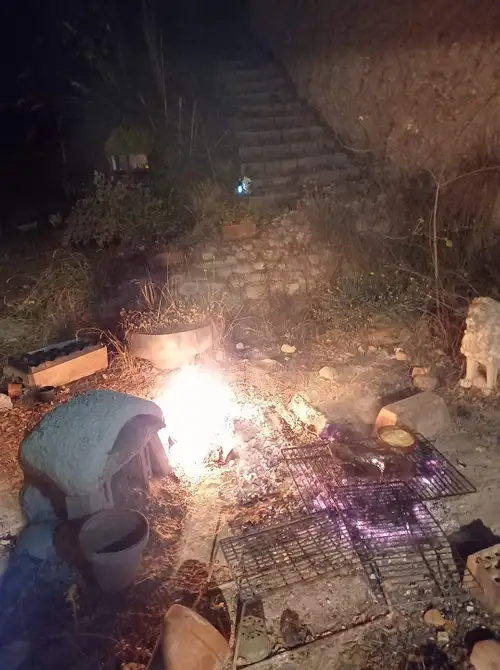 In campagna di notte