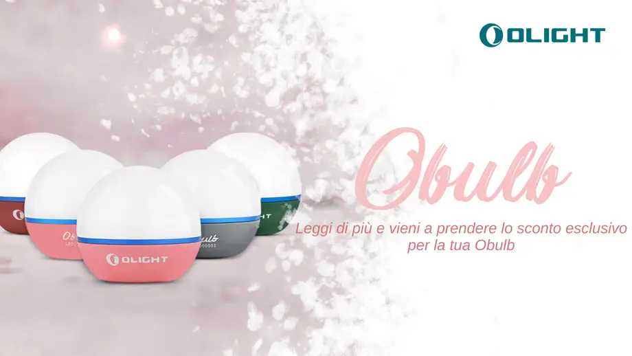 Obulb, sempre illuminata al tuo fianco! 