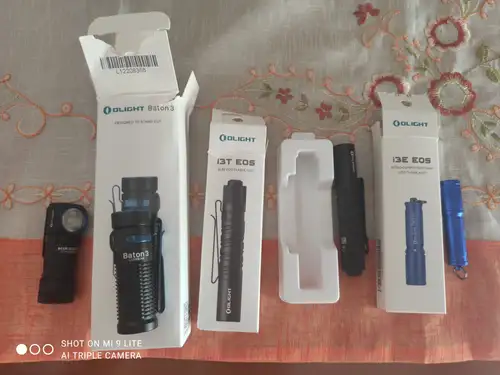 collezione torce olight