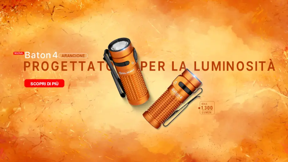 Olight Baton 4: Recensione Torcia EDC con Custodia Pro