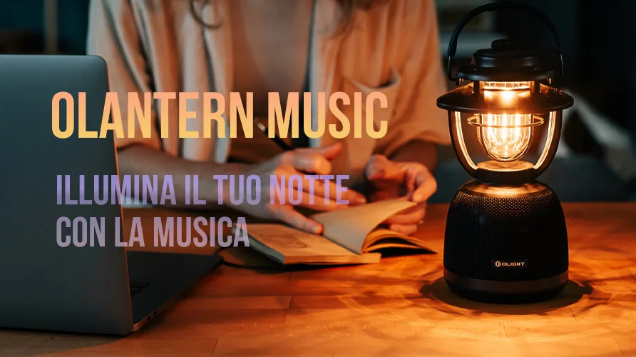 Curioso riguardo alla Olantern Music - Quando una luce a lanterna incontra il suono?