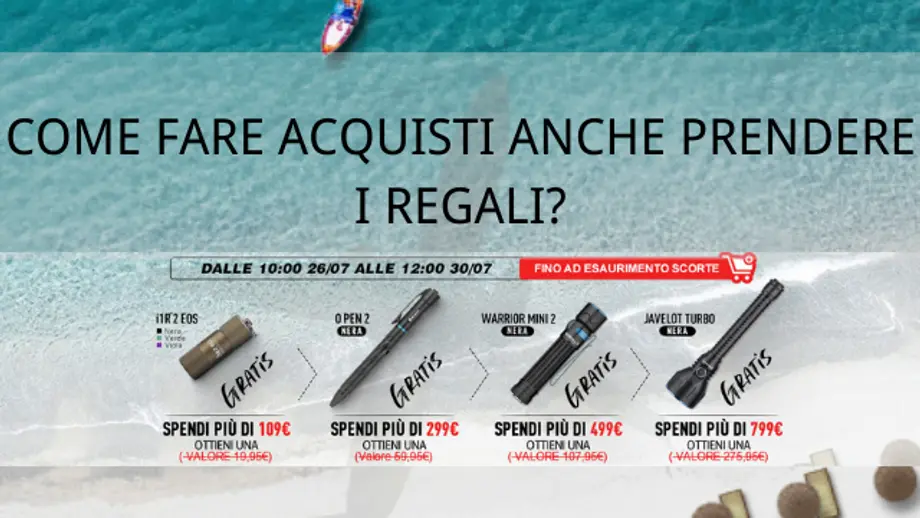 Guida: COME FARE ACQUISITI ANCHE PRENDERE I REGALI?