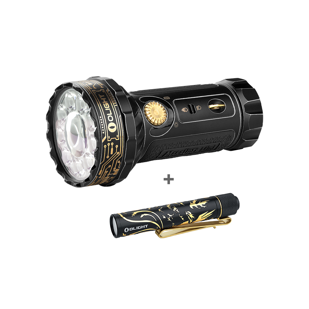 OLIGHT Marauder Mini Torcia LED Funzione RGB, 7000 Lm, Ricarica - Foto 10