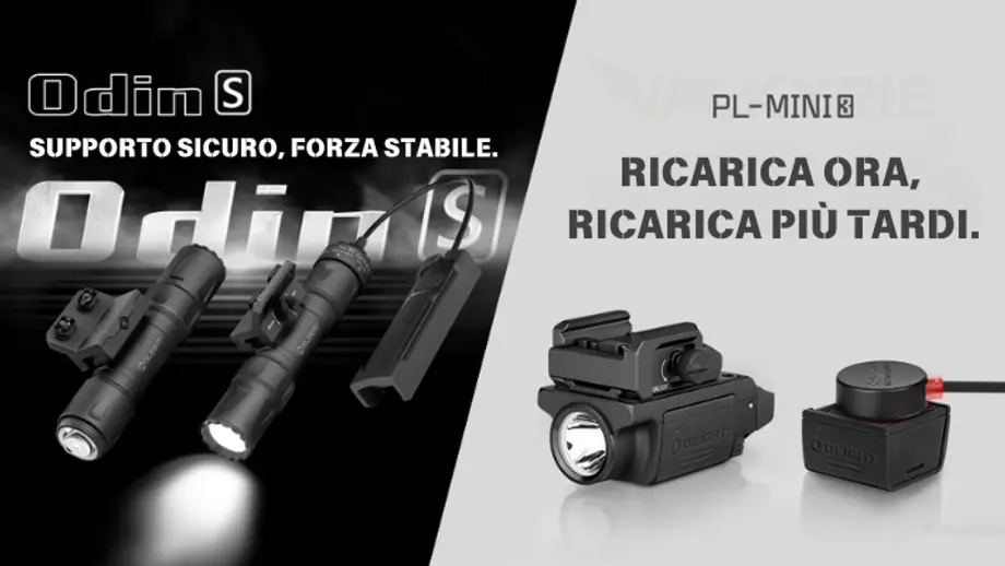 Le ultime torce tattiche PL-MINI 3 e Odin S di Olight per il 2024