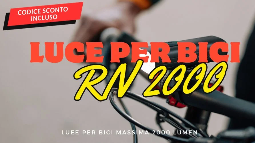 Olight RN 2000: illuminazione definitiva per ogni avventura