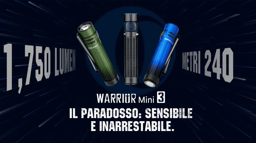 Introduzione alla WARRIOR MINI 3 / Conoscenza Quiz [GIVEAWAY]