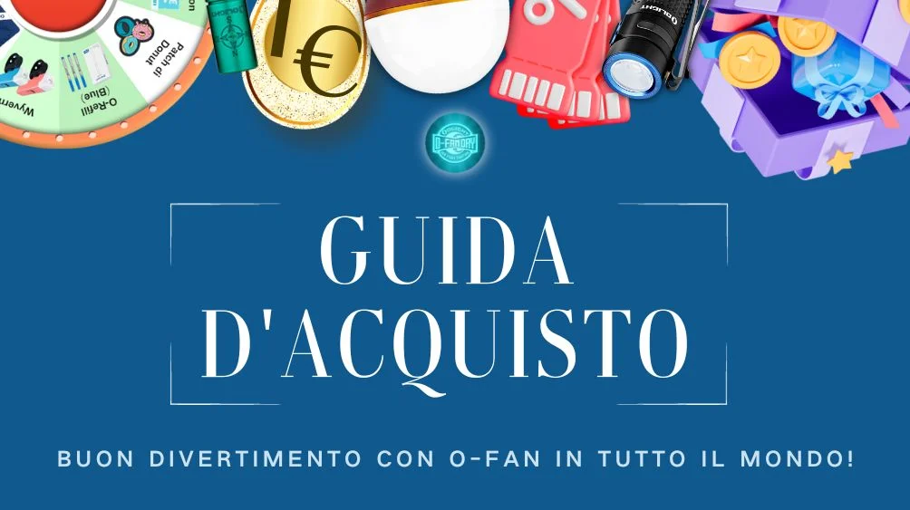 Un evento epico per gli amati O-Fans di Olight! Molte sorprese sono pronte per te